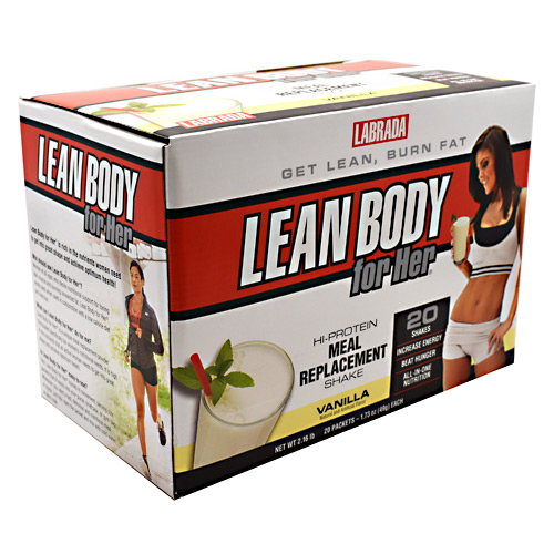 Labrada Nutrition Lean Body for Her - Vanilla - 20 ea
