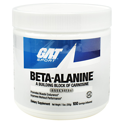 GAT Essentials Beta Alanine - Unflavored - 100 ea