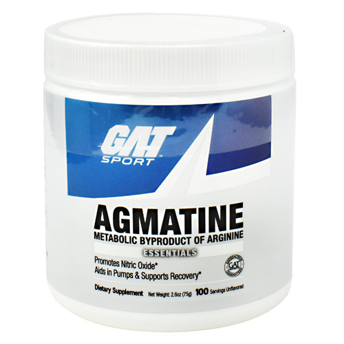 GAT Agmatine - Unflavored - 100 ea