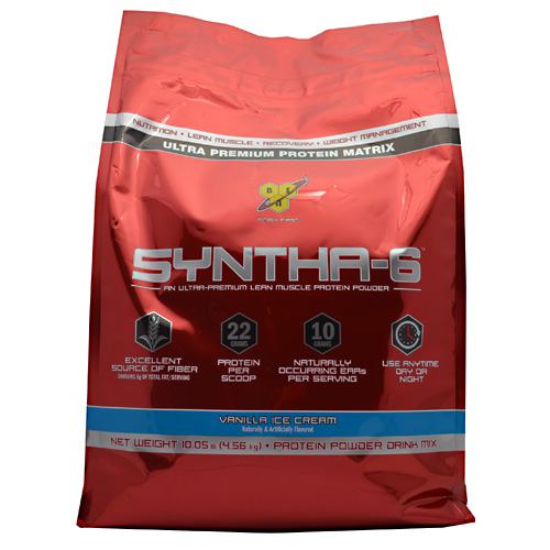 Click here to view larger image BSN Syntha-6 - Vanilla Ice Cream - 10 lb