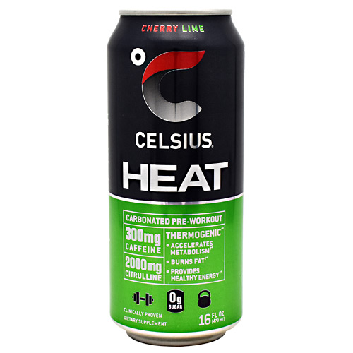 Celsius Celsius Heat - Cherry Lime - 12 ea