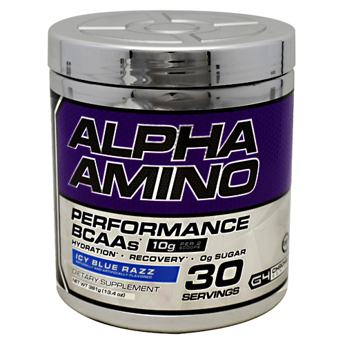 Cellucor Chrome Series Alpha Amino - Icy Blue Razz - 30 ea