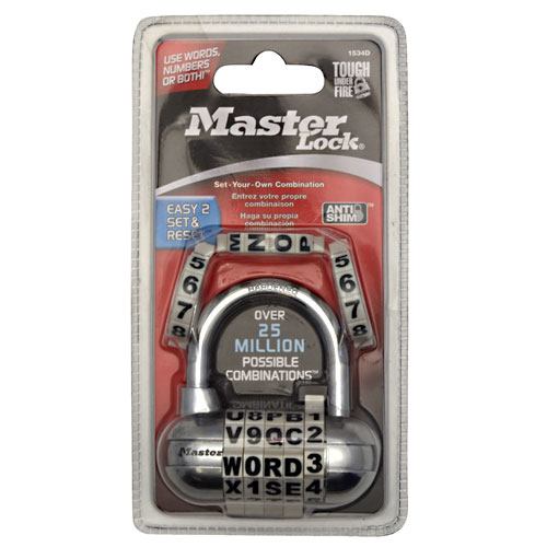 Master Lock Fusion Password Lock - 1 ea