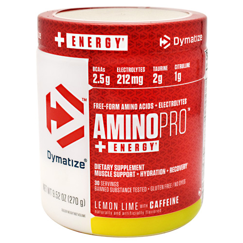 Dymatize AminoPro + Energy - Lemon Lime - 30 ea