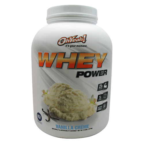 ISS Research Oh Yeah! Whey Power - Vanilla Creme - 5 lb