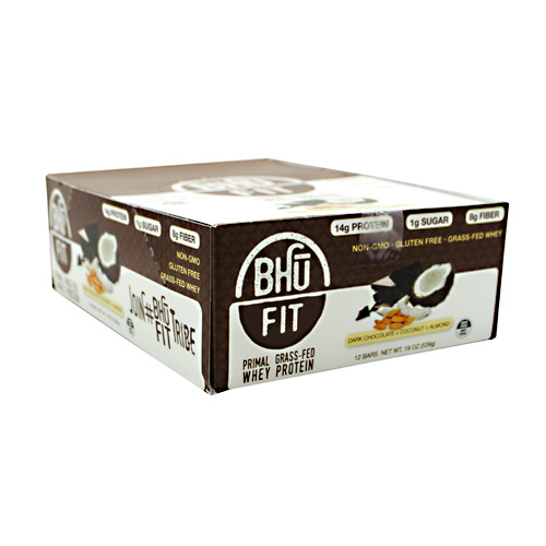 Bhu Foods BHU FIT BHU Fit Primal Protein - Dark Chocolate Coconut Almond - 12 ea