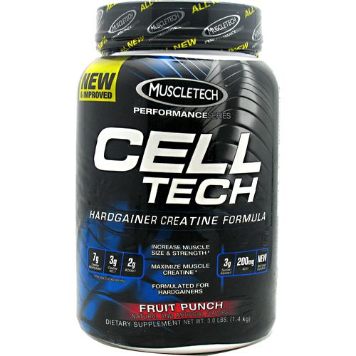 Muscletech Performance Series Cell-Tech - Fruit Punch - 3 lb