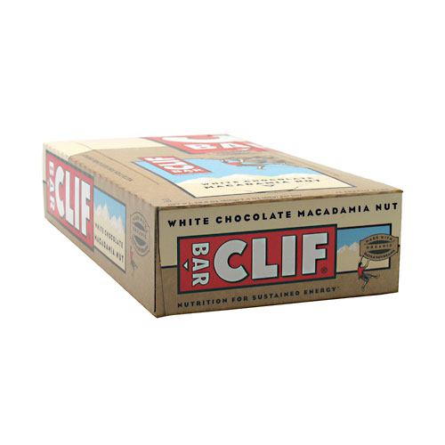 Clif Bar Bar Energy Bar - White Chocolate Macadamia Nut - 12 ea