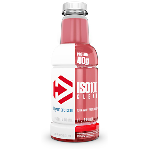 Dymatize ISO100 Clear - Fruit Punch - 20 fl oz