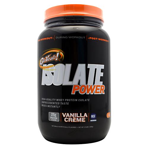 ISS Research OhYeah! Isolate Power - Vanilla Creme - 2 lb