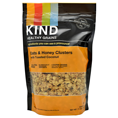 Kind Snacks Healthy Grains Whole Grain Clusters - Oats and Honey - 11 oz
