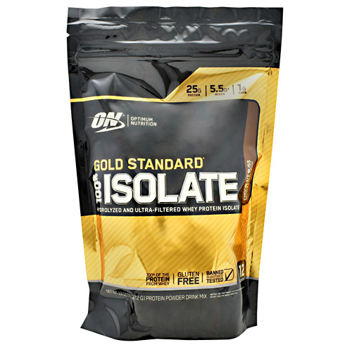 Click here to view larger image Optimum Nutrition Gold Standard 100% Isolate - Chocolate Bliss - 12 ea