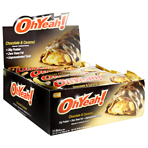 ISS Research OhYeah! Bar - Chocolate & Caramel - 12 ea