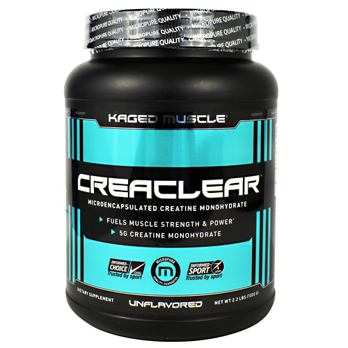 Kaged Muscle CreaClear - Unflavored - 2.2 lbs