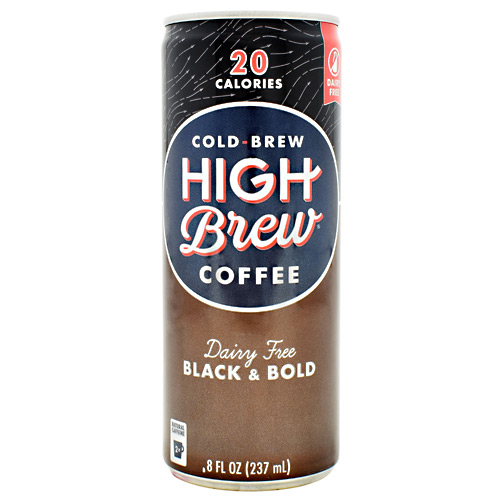 High Brew Coffee Cold Brew Coffee RTD - Black and Bold - 12 ea