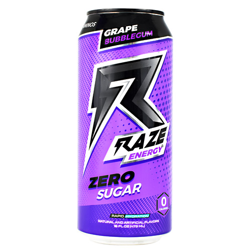 Repp Sports Raze Energy - Grape Bubblegum - 12 ea