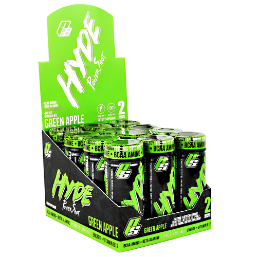 Pro Supps Hyde Power Shot - Green Apple - 12 ea