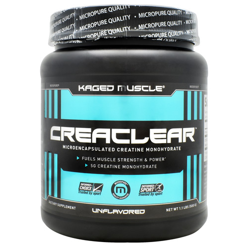 Kaged Muscle CreaClear - Unflavored - 1.1 lbs