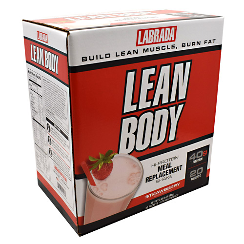 Labrada Nutrition Lean Body - Strawberry - 20 ea