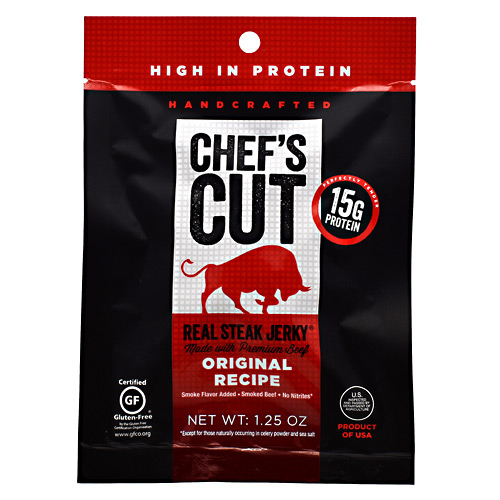 Chefs Cut Real Jerky Real Steak Jerky - Original Recipe - 1.25 oz