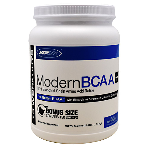 USP Labs Modern BCAA+ - Blue Raspberry - 75 ea