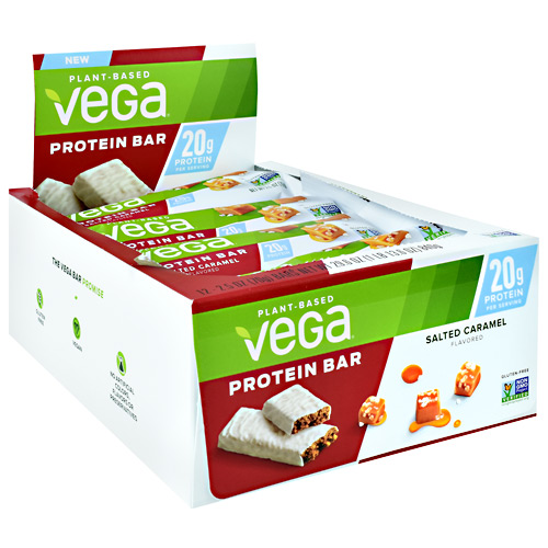 Vega Protein Bar - Salted Caramel - 12 ea