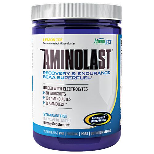 Gaspari Nutrition Amino Last - Lemon Ice - 30 ea