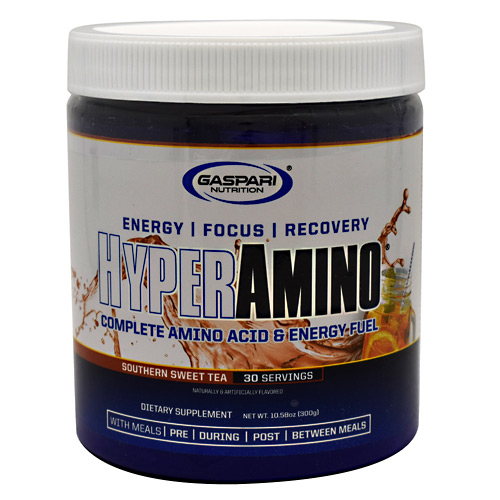 Gaspari Nutrition Hyper Amino - Southern Sweet Tea - 30 ea