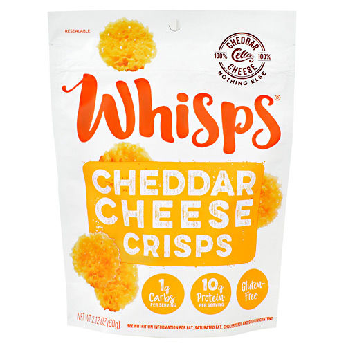 Schuman Cheese Whisps Cheese Crisps - Cheddar - 12 ea