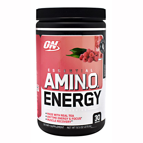 Optimum Nutrition Tea Series Essential Amino Energy - Raspberry Black Tea - 30 ea