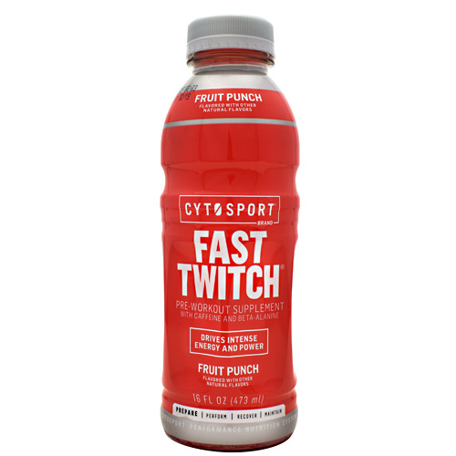 Cytosport Fast Twitch - Fruit Punch - 12 ea