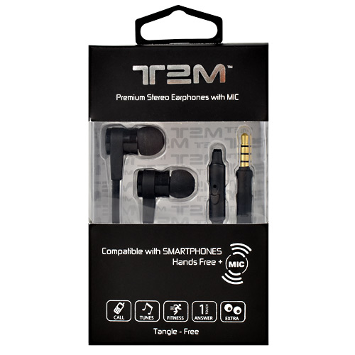 Evolv Headphones T2M Earphones - 1 ea