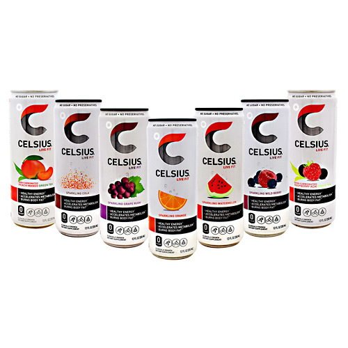 Celsius Celsius - Variety - 12 ea