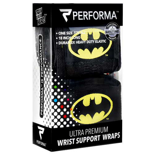 Perfectshaker Wrist Support Wraps - Batman - 1 ea