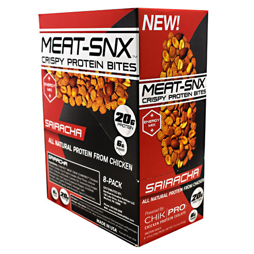 BarnDad Innovative Nutrition Meat-SNX - Sriracha - 8 ea