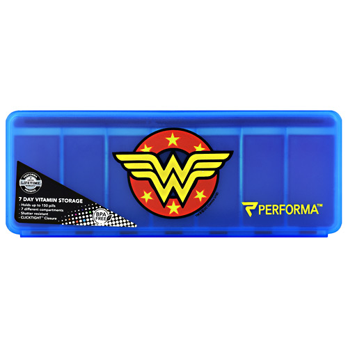 Perfectshaker 7 Day Vitamin Storage - Wonder Woman - 1 ea