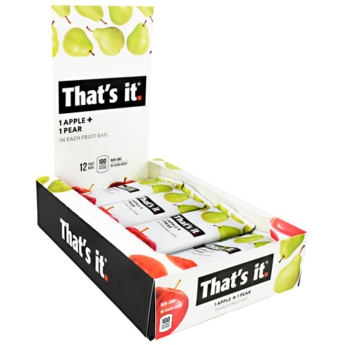 Thats It Nutrition Thats it Bar - Apple + Pear - 12 ea