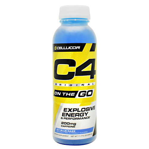 Cellucor Original C4 On the Go - Icy Blue Razz - 12 ea