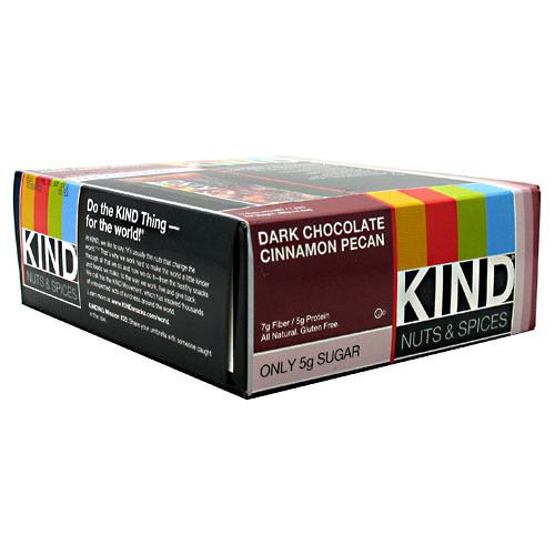 Kind Snacks Kind Bar - Dark Chocolate Cinnamon Pecan - 12 ea