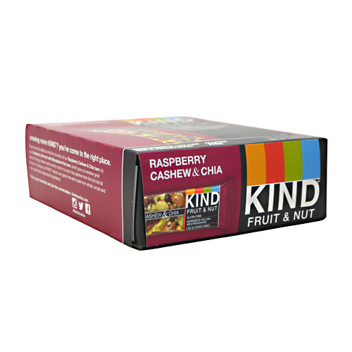 Kind Snacks Kind Fruit & Nut - Raspberry Cashew & Chia - 12 ea