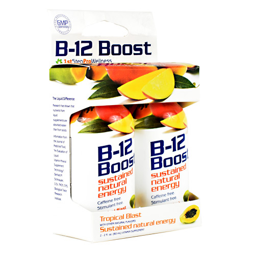 High Performance Fitness B-12 Boost - Tropical Blast - 2 ea