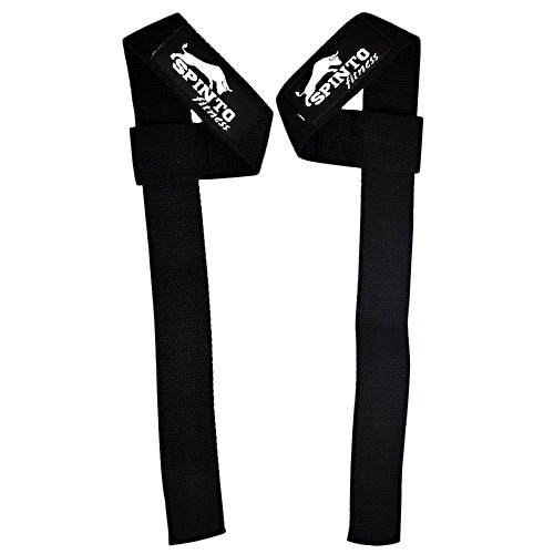 Spinto USA, LLC Basic Lifting Straps - Black - 1 ea