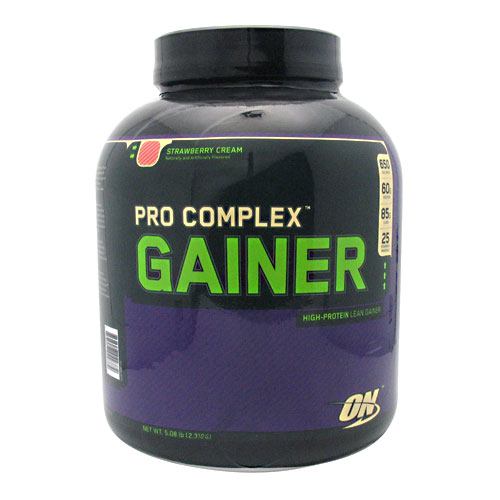 Optimum Nutrition Pro Complex Gainer - Strawberry Cream - 5.08 lb