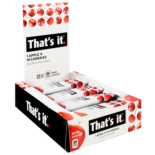 Thats It Nutrition Thats it Bar - Apple + Cherry - 12 ea