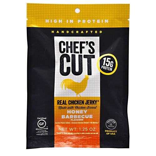 Chefs Cut Real Jerky Real Chicken Jerky - Honey Barbecue - 1.25 oz