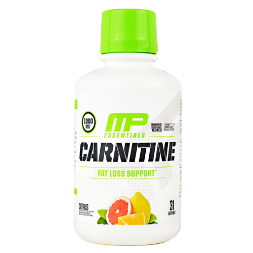 MusclePharm Essential Carnitine - Citrus - 31 ea
