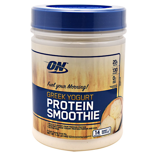 Optimum Nutrition Greek Yogurt Protein Smoothie - Vanilla - 14 ea