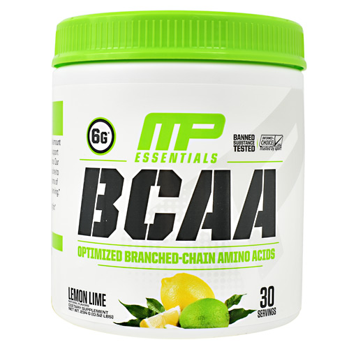 MusclePharm Essentials BCAA Essentials - Lemon Lime - 30 ea