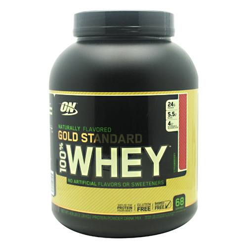 Optimum Nutrition Gold Standard Natural 100% Whey - Strawberry - 4.8 lb